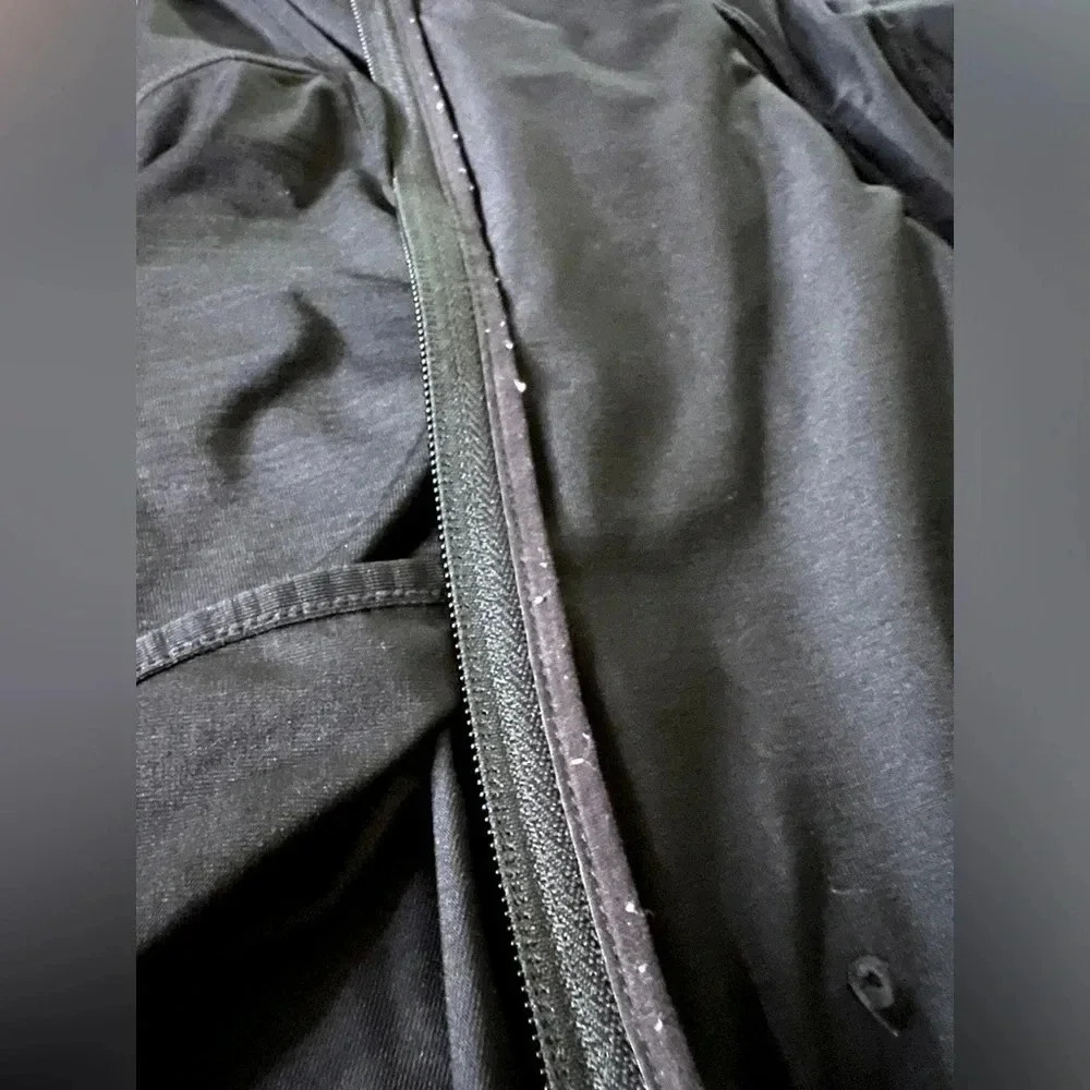 #0075 Athleta Full Zip Hoodie, Black, Size XS - Picture 9 of 9